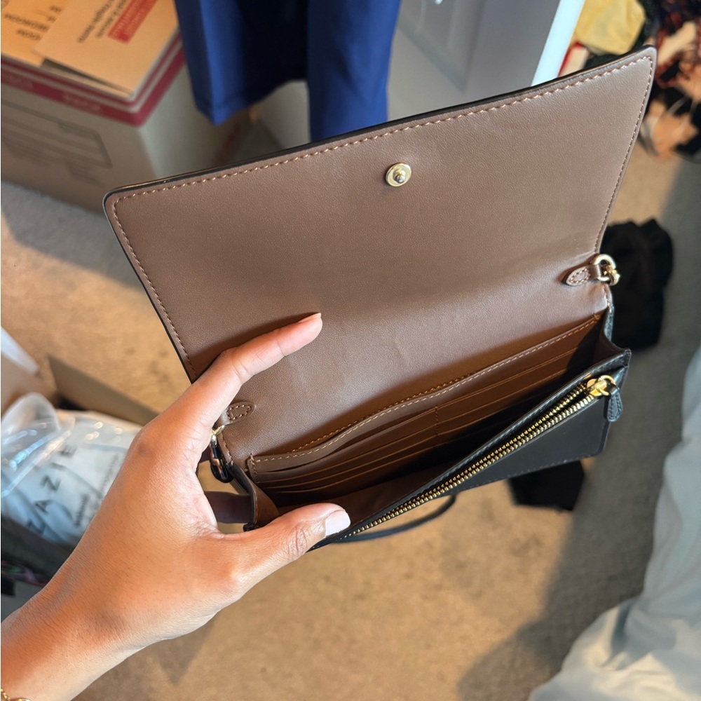 Coach Anna Foldover Crossbody Clutch - Picture 5 of 5